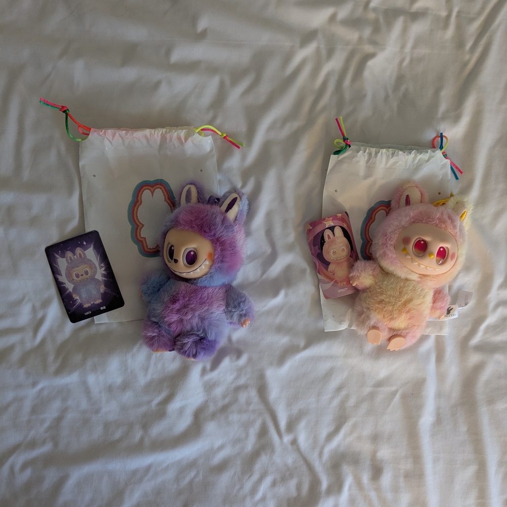Colorful Plush Doll Set